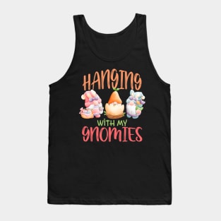 Hanging With My Gnomies Easter Day Tank Top